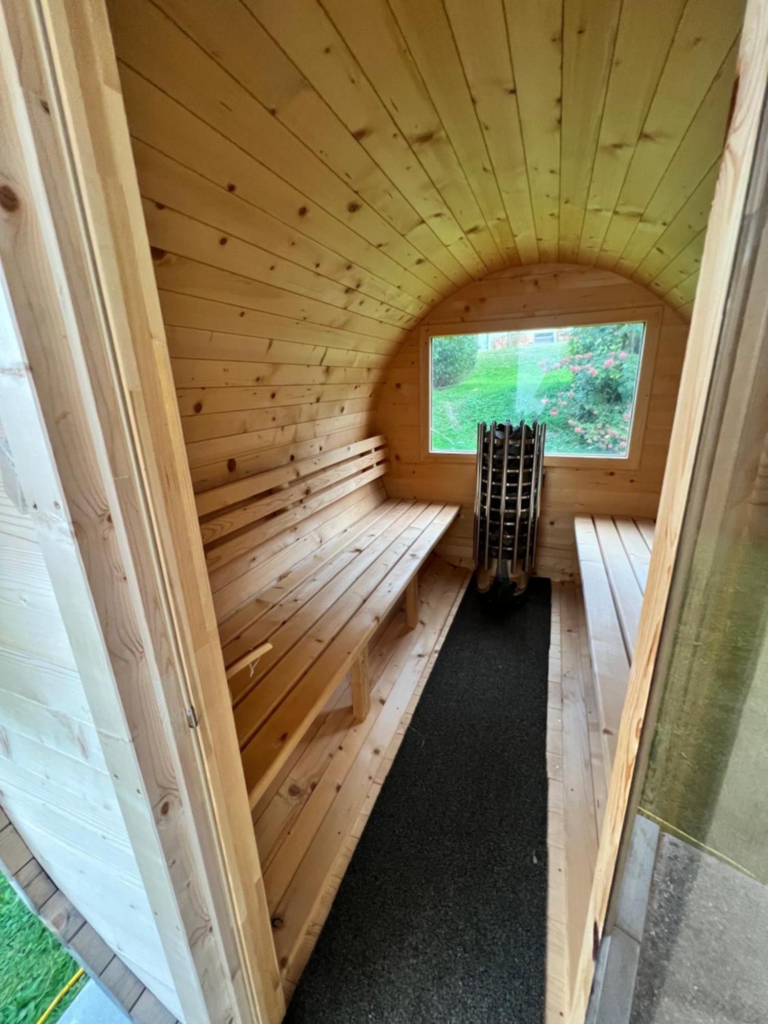 Ferienwohnung Gamsbock Panorama View Balkon, Gartensauna, Garten, Grillplatz Stumm Exterior foto